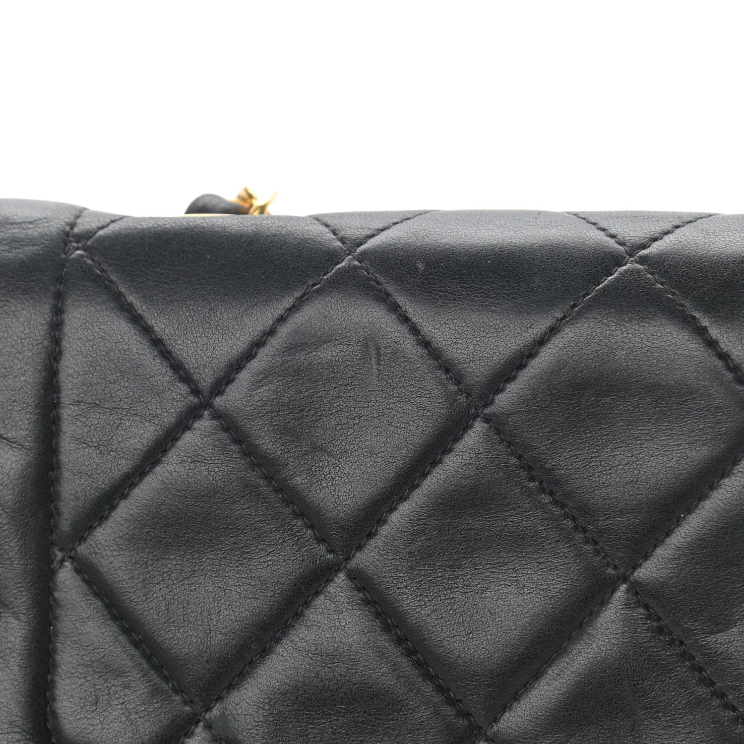 Chanel Lambskin Quilted Small Single Flap Black 7 of 16