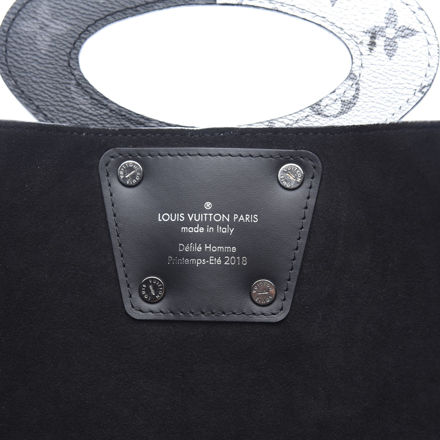 Louis Vuitton Monogram Eclipse Split Tote 6 of 9