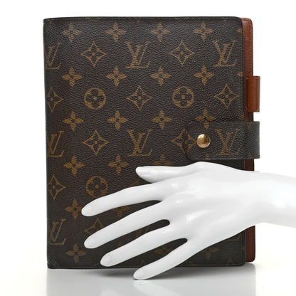 Louis Vuitton Monogram Large Ring Agenda Cover 2 of 8