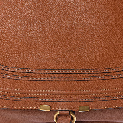 Chloe Calfskin Large Marcie Satchel Tan 13 of 13