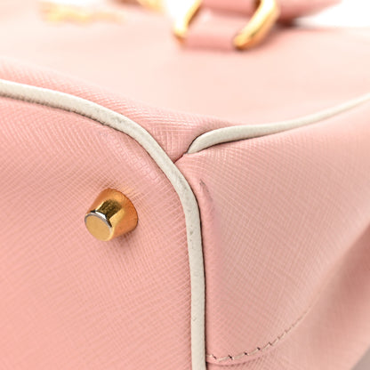 Prada Saffiano Small Tote Pink 13 of 16