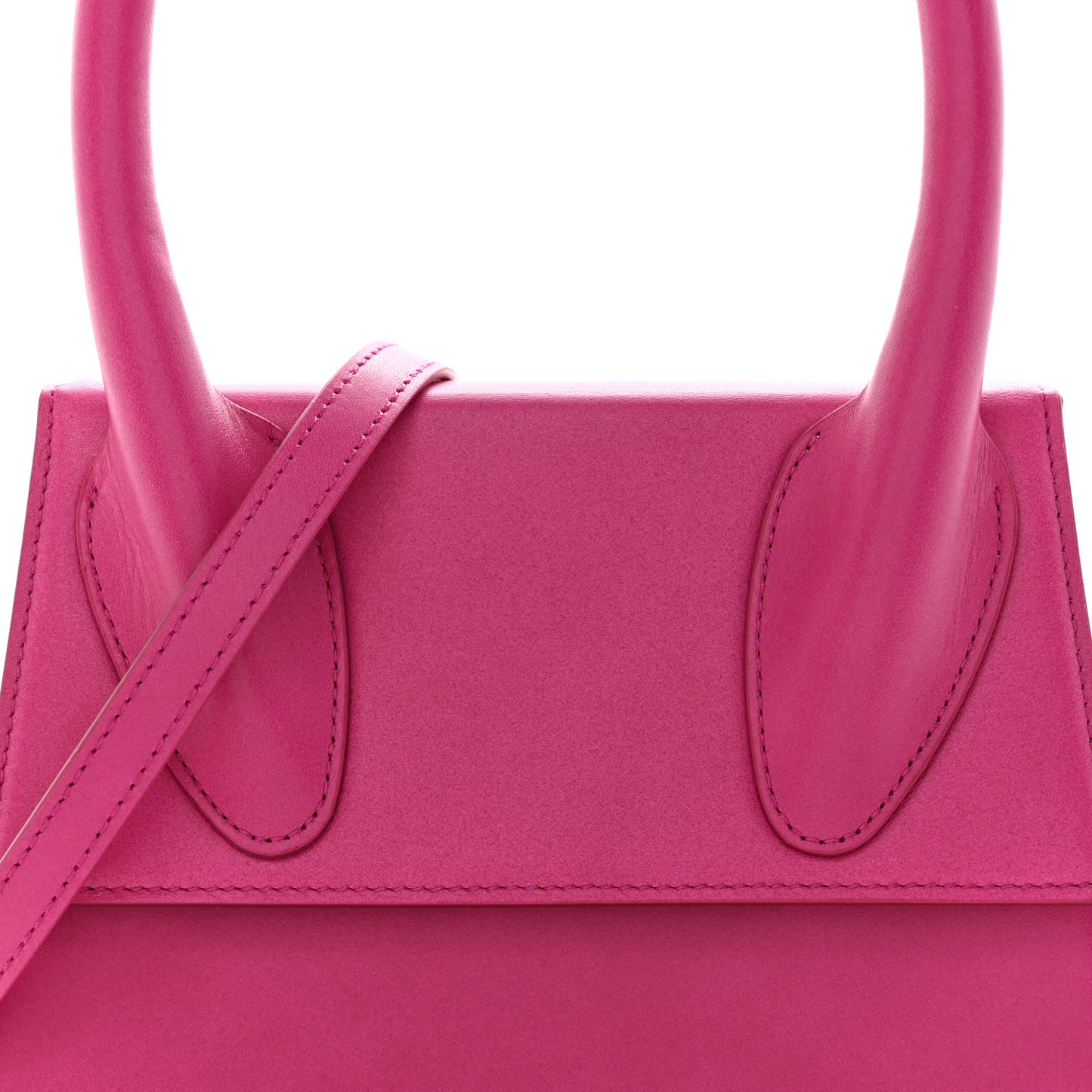 Smooth Calfskin Le Grand Chiquito Dark Pink
