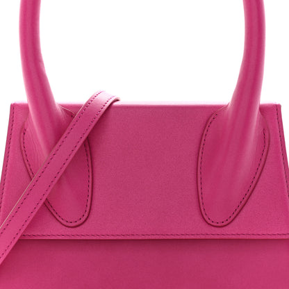 Jacquemus Smooth Calfskin Le Grand Chiquito Dark Pink 7 of 13
