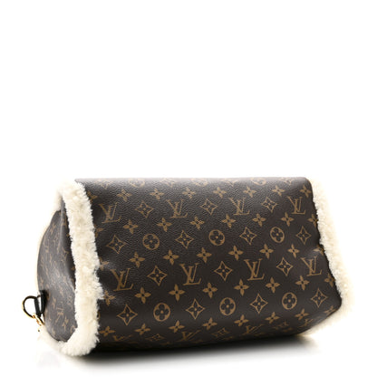 Louis Vuitton Monogram Shearling Speedy Soft 30 Teddy 4 of 9