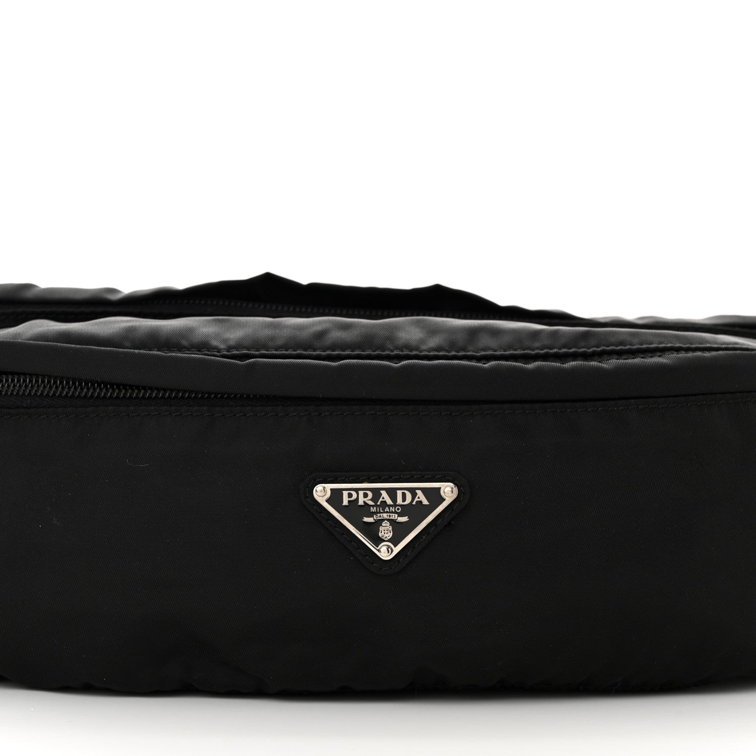 Prada Tessuto Nylon Montagna Belt Bag Black 8 of 10