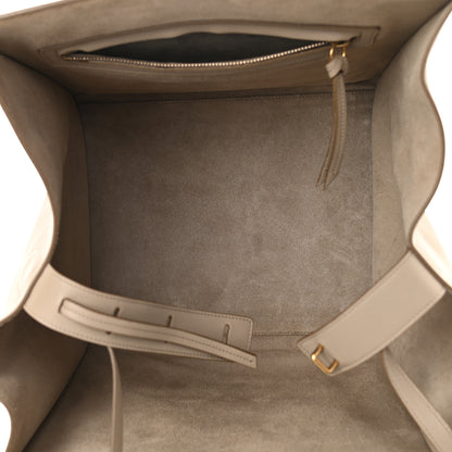 Celine Grained Calfskin Medium Phantom Luggage Beige 5 of 10