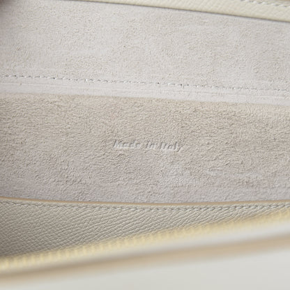 Celine Grained Calfskin Micro Belt Bag White 6 of 12