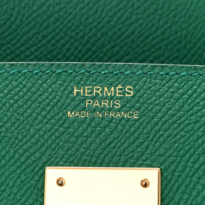 Hermes Epsom Birkin 30 Vert Vertigo 6 of 10