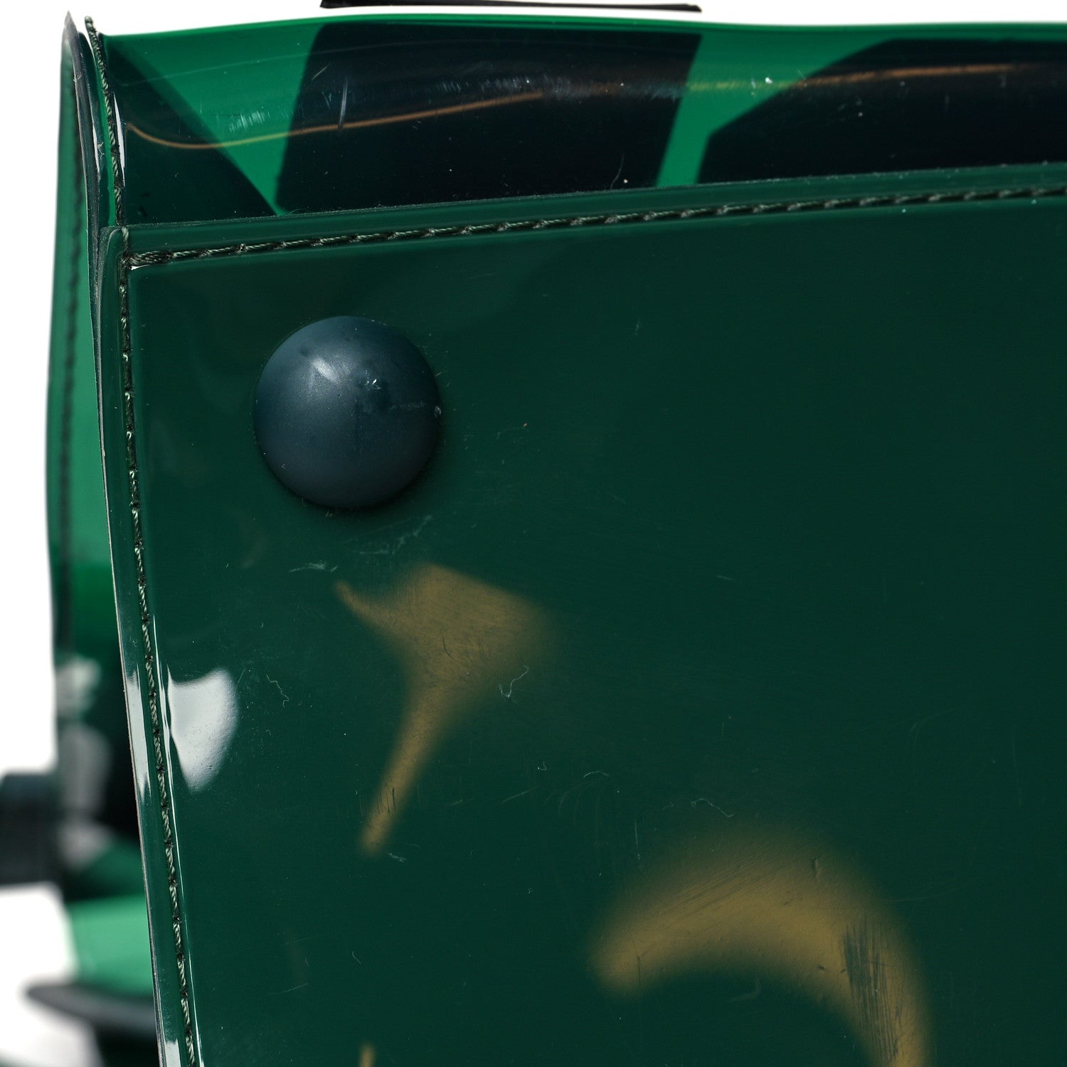 Delvaux PVC The Hero 1829 Brillant Satchel Vert 13 of 13