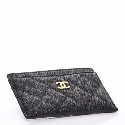 Chanel Caviar Quilted Card Holder Black 4 of 8
