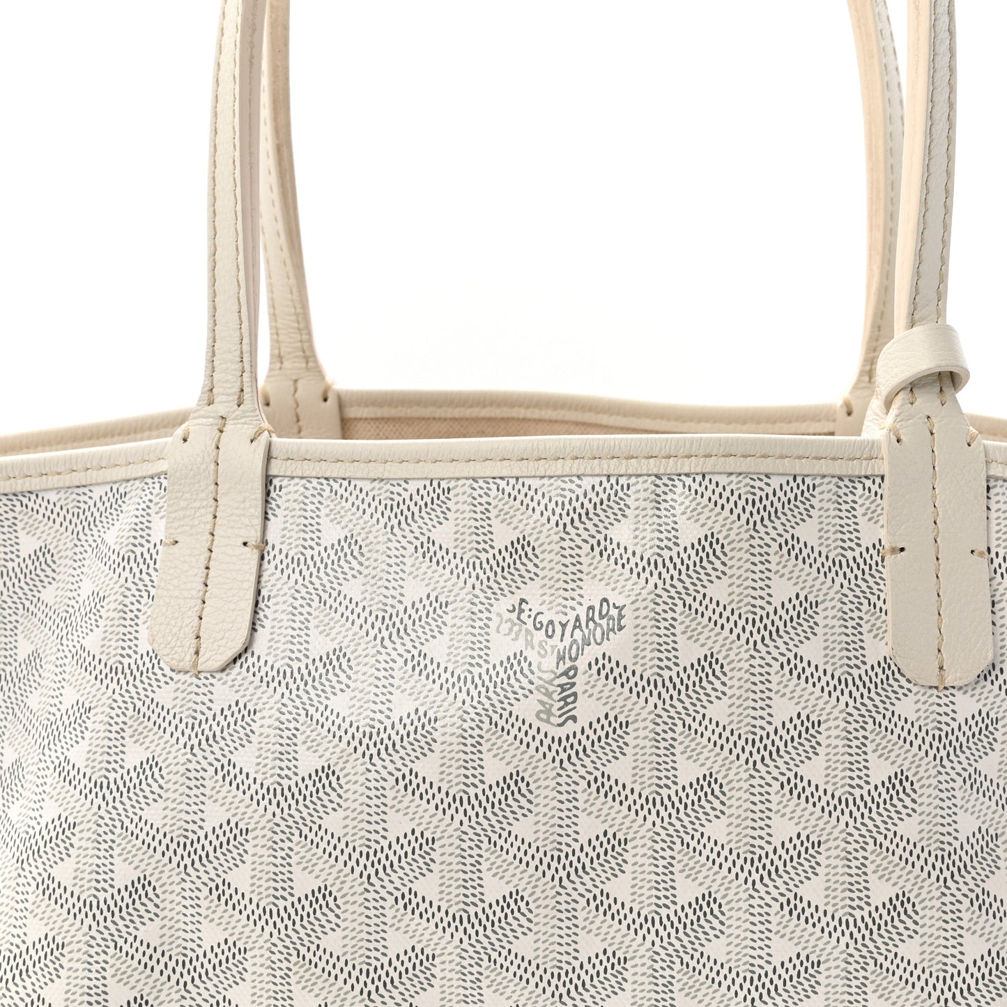 Goyardine Saint Louis PM White