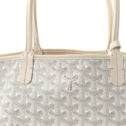 Goyard Goyardine Saint Louis PM White 7 of 9