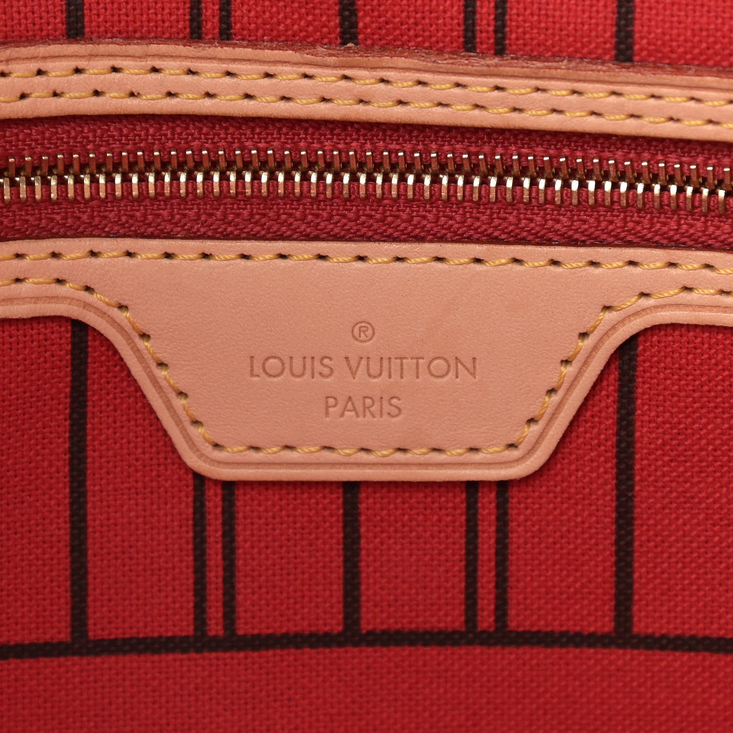Louis Vuitton Monogram Neo Neverfull MM Cherry 7 of 12