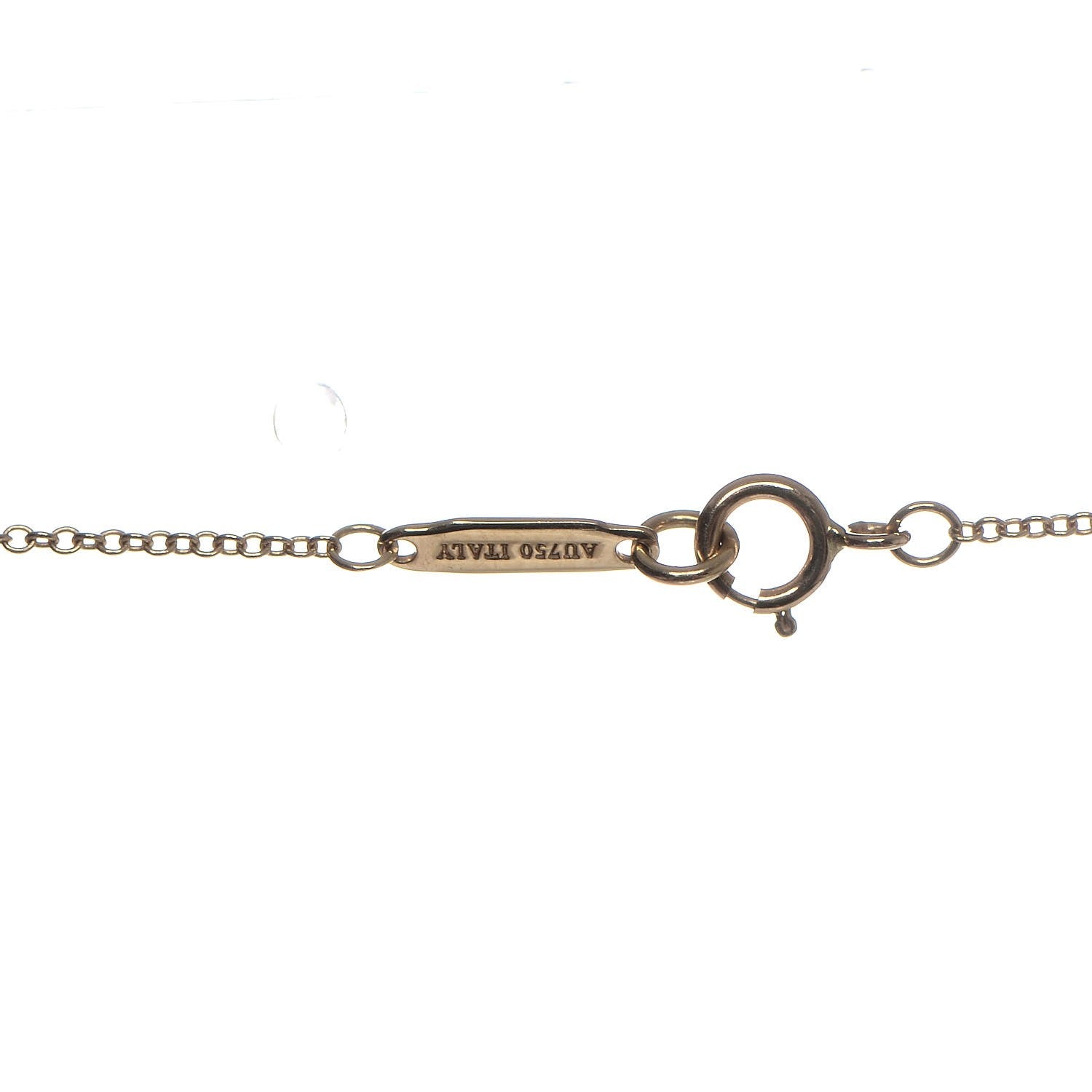 Tiffany 18K Yellow Gold Small Atlas Round Medallion Pendant Necklace 5 of 7