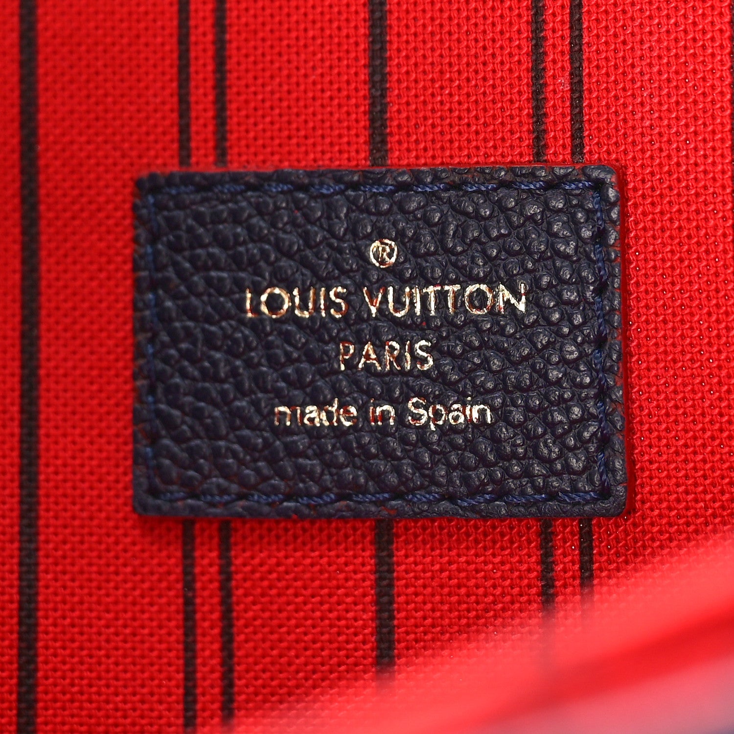 Louis Vuitton Empreinte Pochette Metis Marine Rouge 6 of 8
