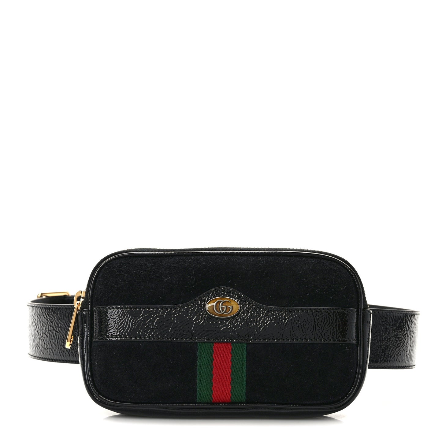 Suede Patent Ophidia Belted iPhone Case 85 34 Black