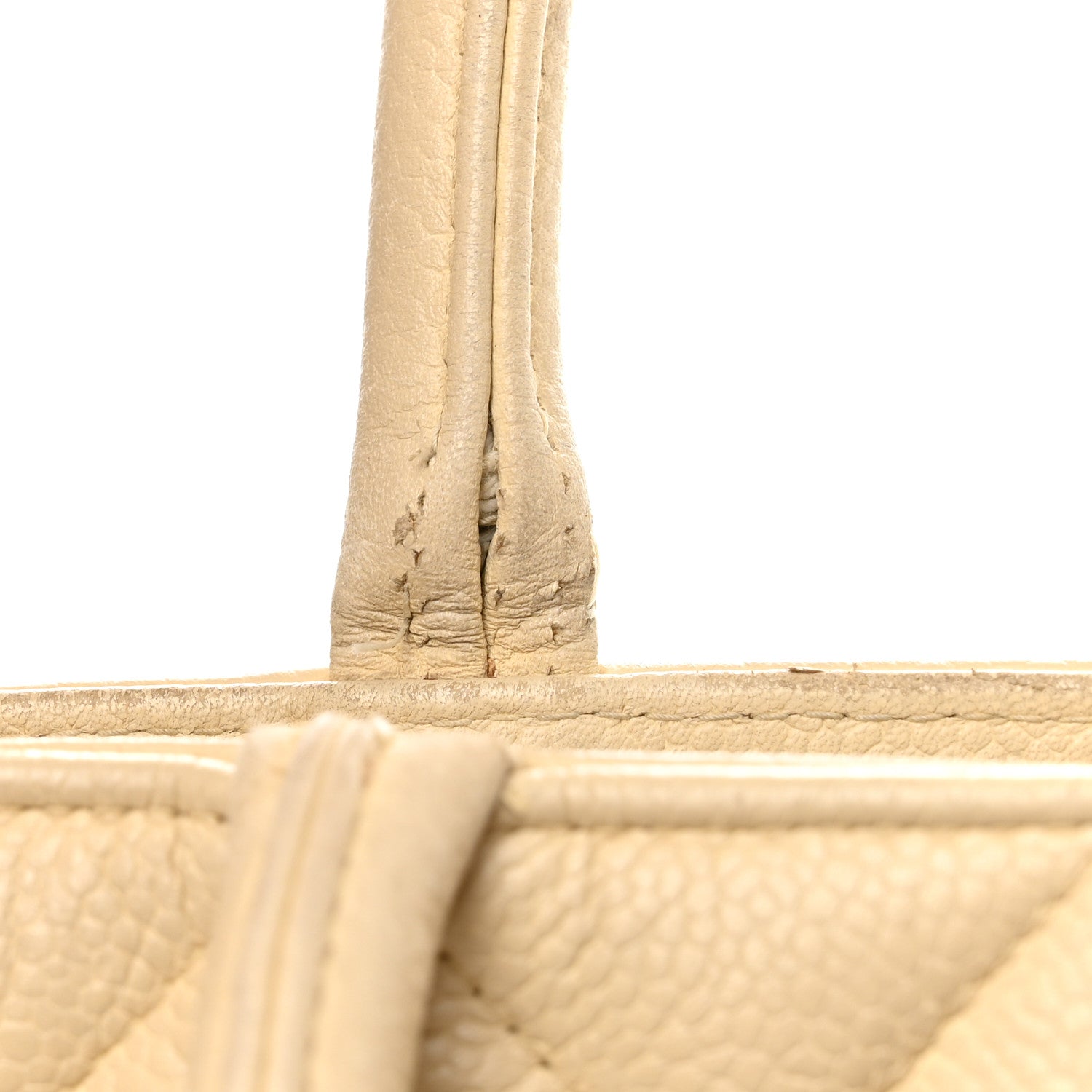 Chanel Caviar Quilted Medallion Tote Light Beige 15 of 18