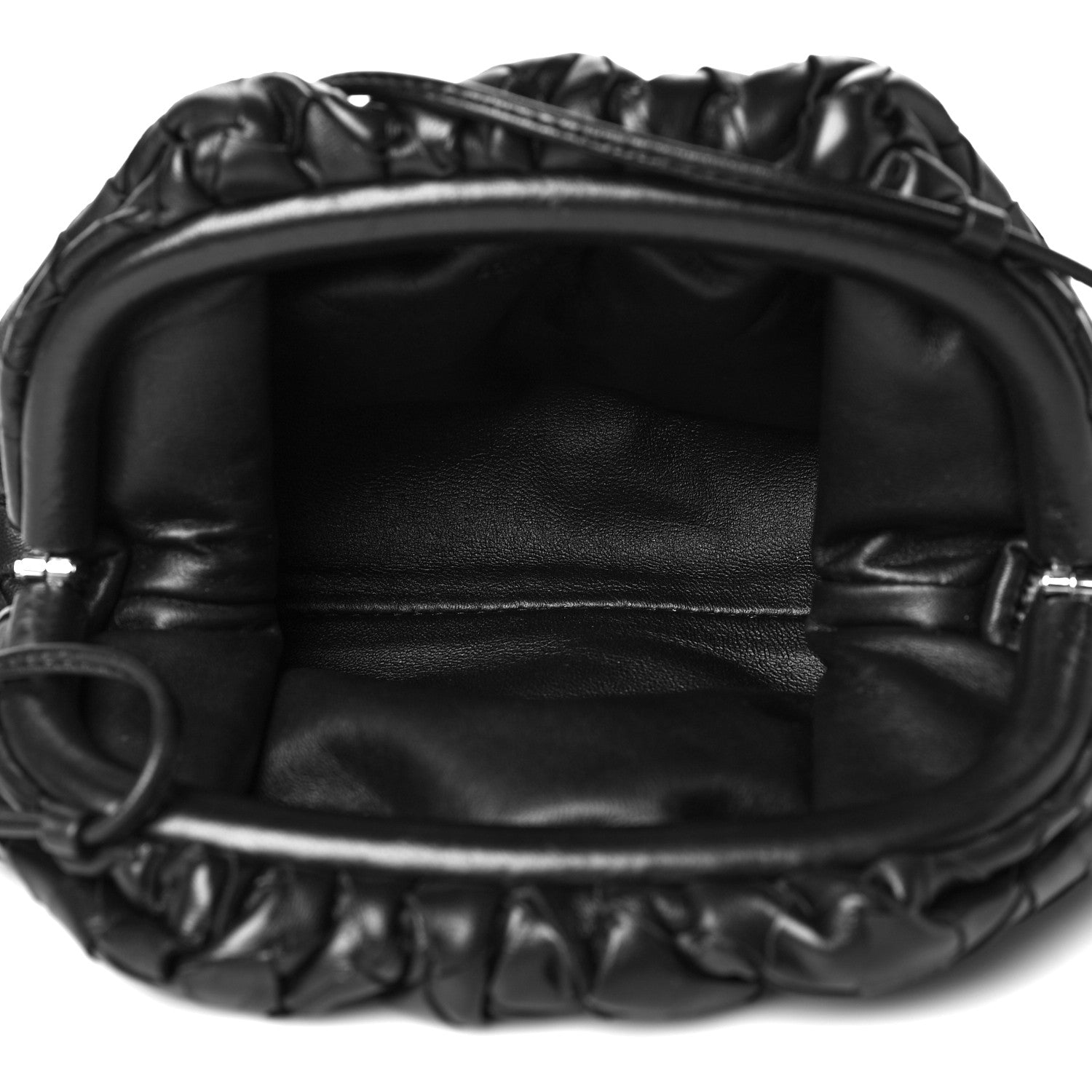Bottega Veneta Nappa Intrecciato The Mini Pouch Black 5 of 10