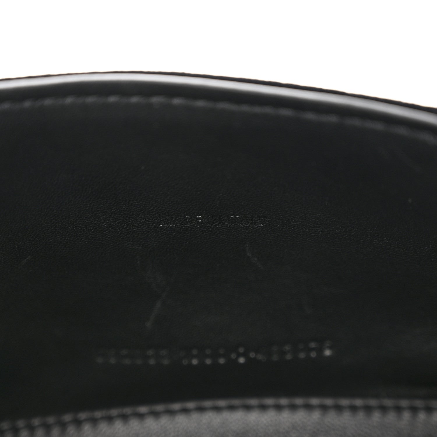 Balenciaga Velvet Jersey Hourglass Top Handle Bag XS Black 8 of 17