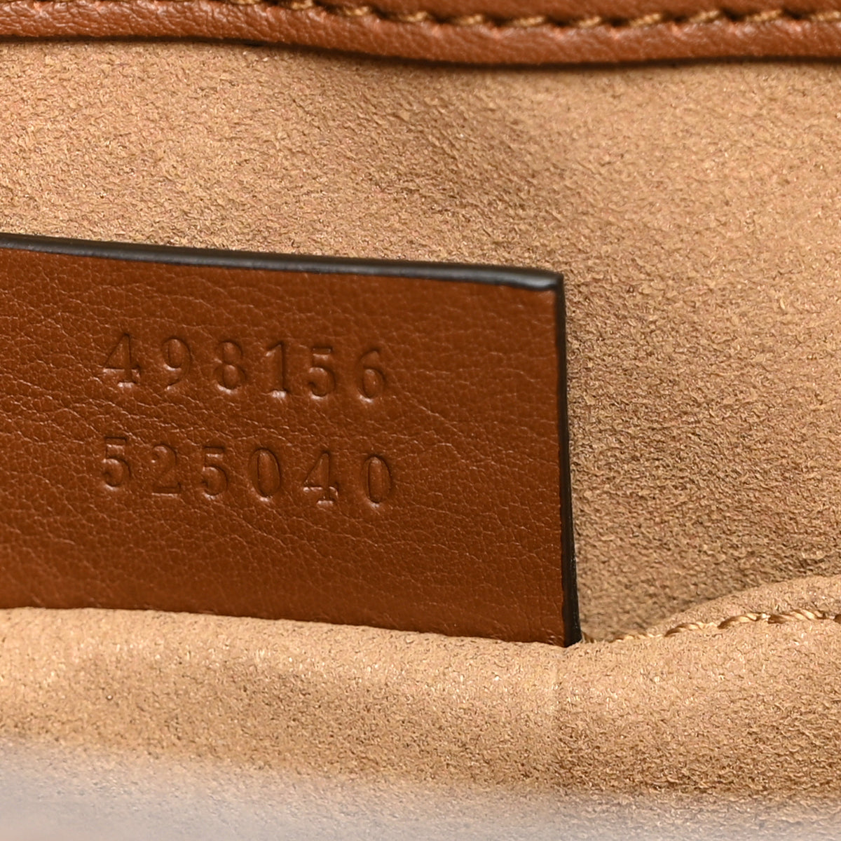 GG Supreme Monogram Calfskin Small Padlock Tote Beige Ebony Tuscany