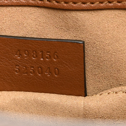 Gucci GG Supreme Monogram Calfskin Small Padlock Tote Beige Ebony Tuscany 7 of 10
