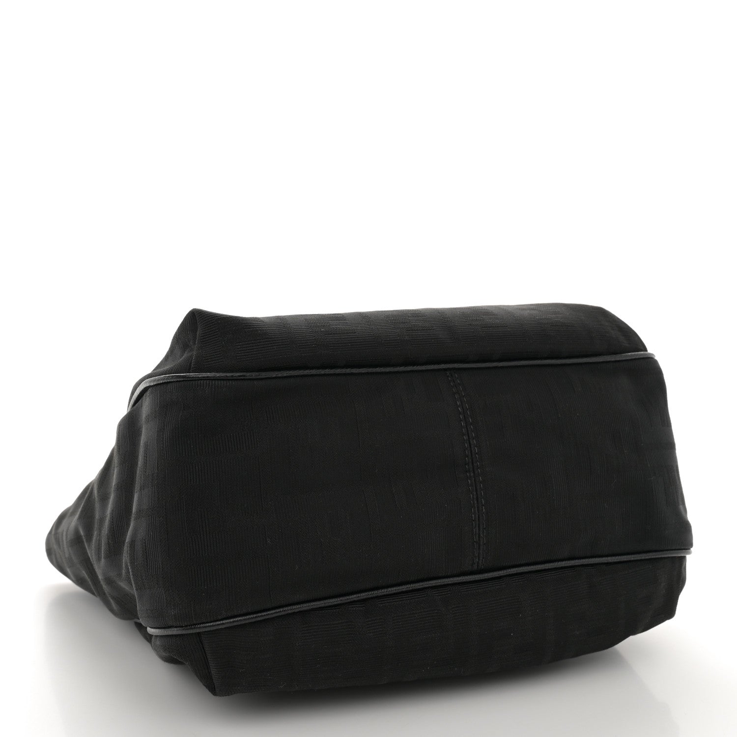 Fendi Zucca Small Chef Shopping Tote Black 4 of 13