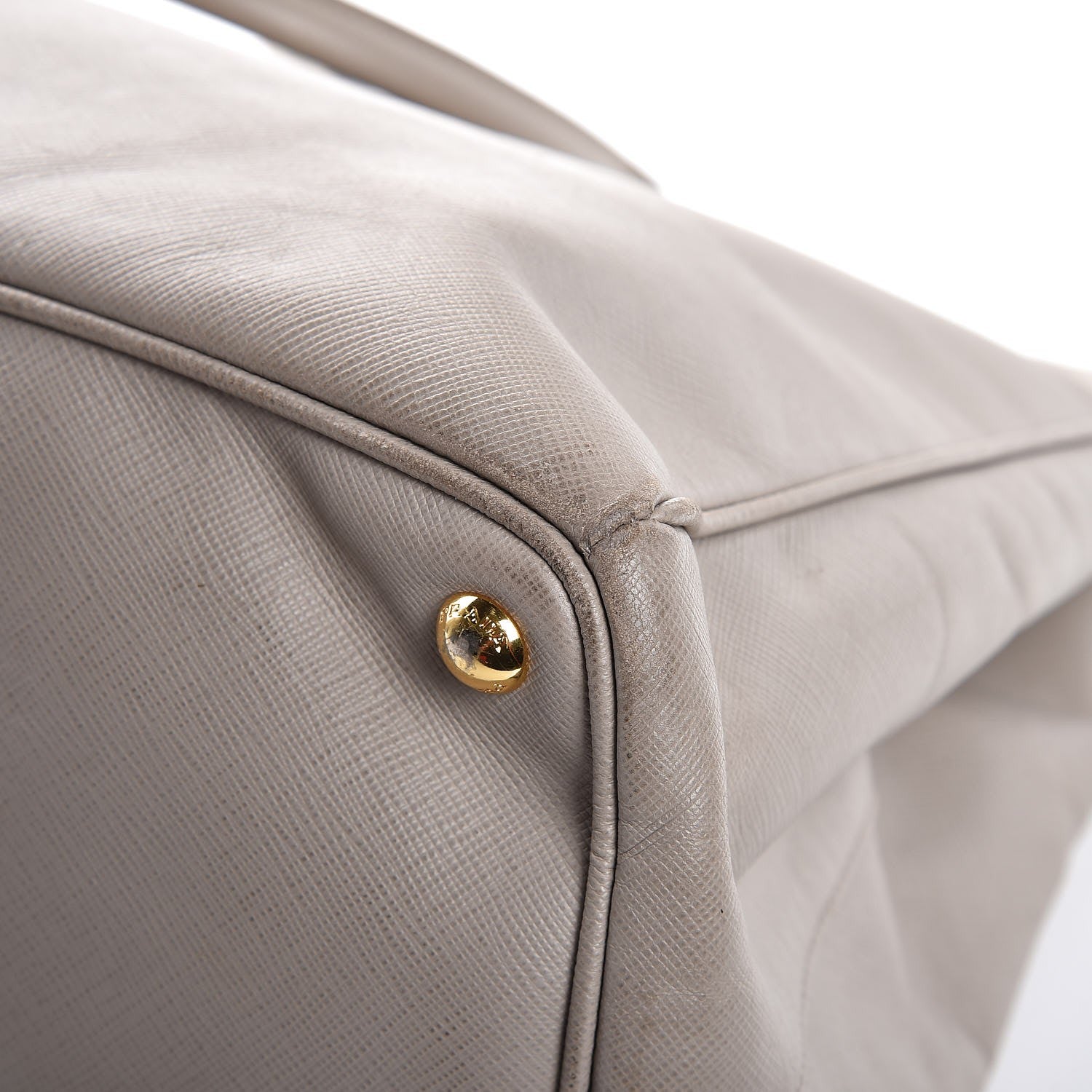 Prada Saffiano Lux Extra Large Galleria Double Zip Tote Argilla 15 of 18
