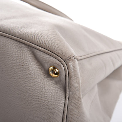 Prada Saffiano Lux Extra Large Galleria Double Zip Tote Argilla 15 of 18