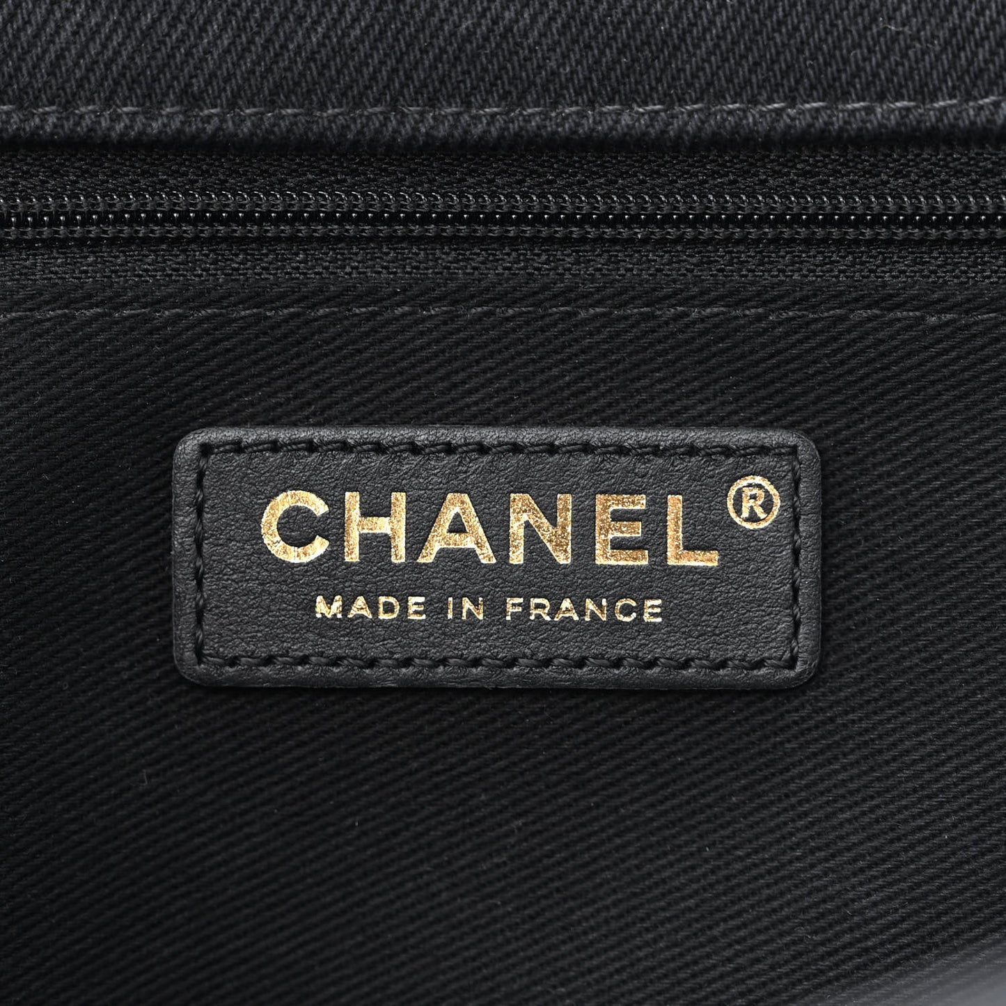 Denim Coco Jumbo Single Flap Black