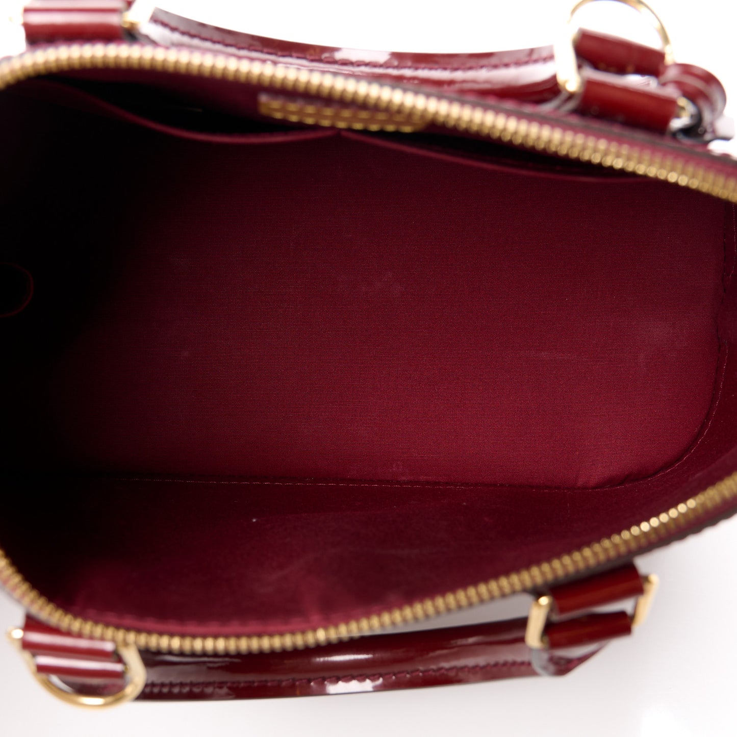 LOUIS VUITTON Vernis Alma PM Rouge Fauviste