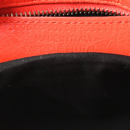 Balenciaga Agneau Giant 12 Silver Hardware Mini City Rouge Coquelicot Rouge Braise 8 of 11