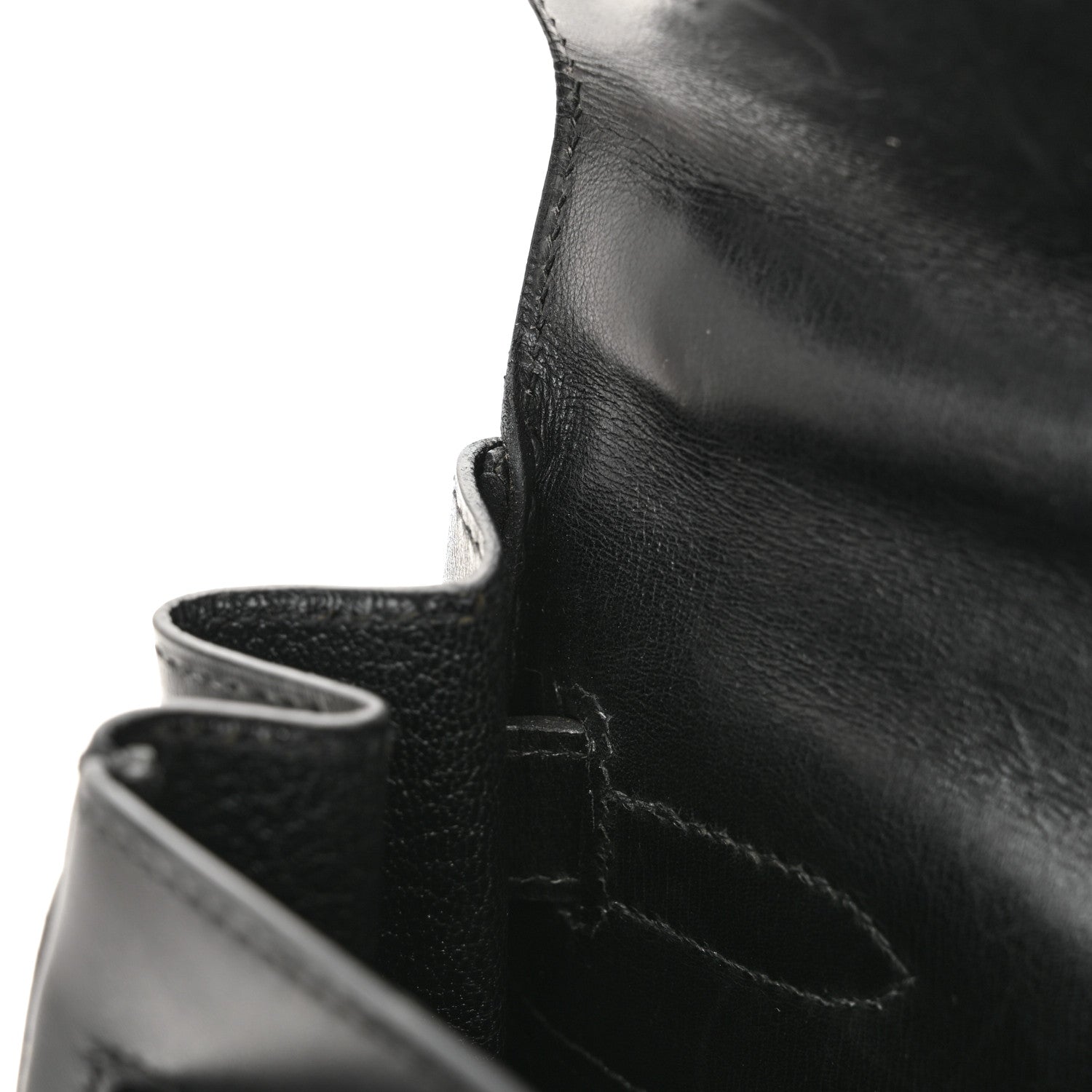 Hermes Box Kelly Retourne 32 Black 13 of 22