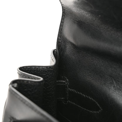 Hermes Box Kelly Retourne 32 Black 13 of 22
