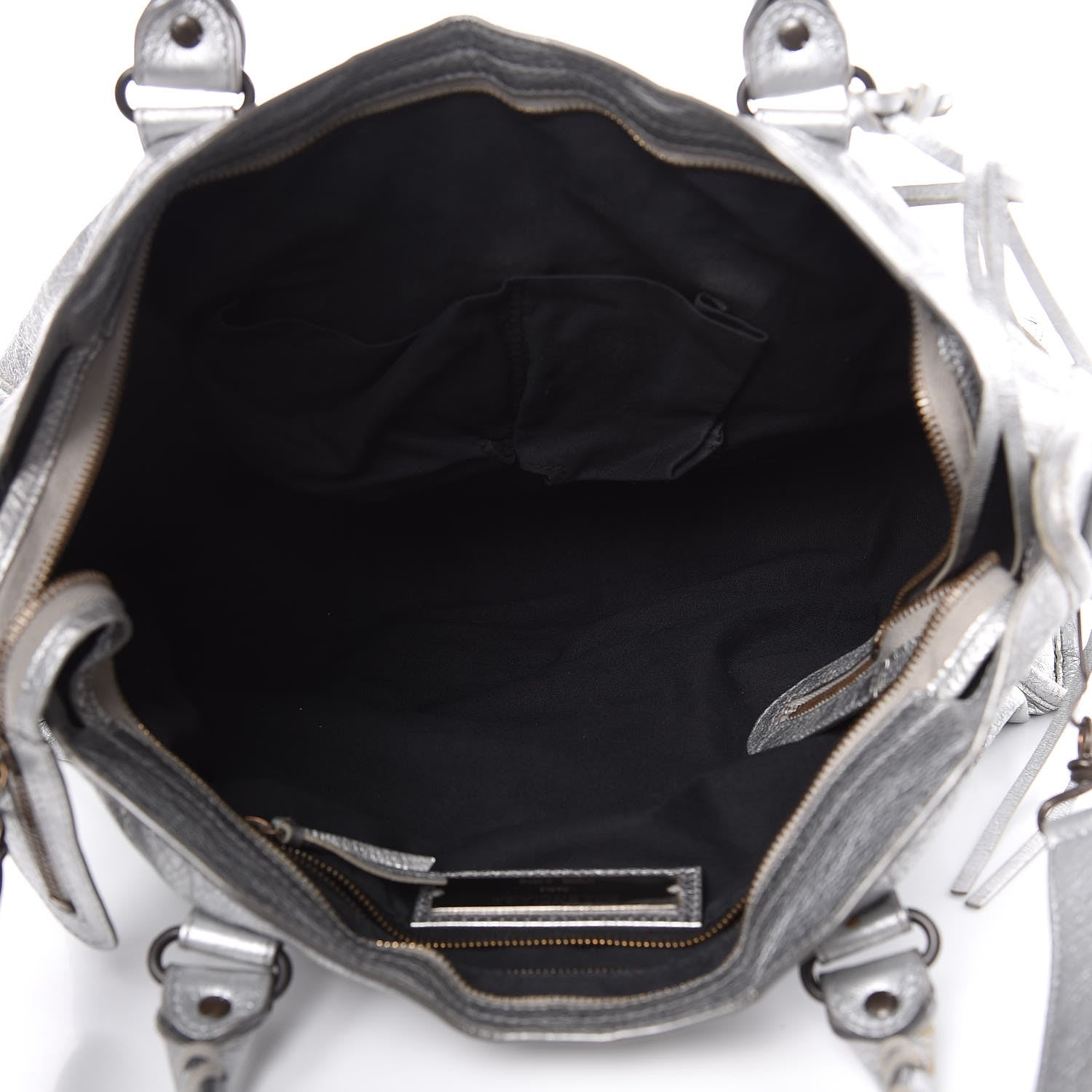 Balenciaga Agneau Classic Hardware City Gris Aluminum 5 of 11