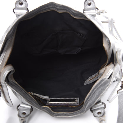 Balenciaga Agneau Classic Hardware City Gris Aluminum 5 of 11