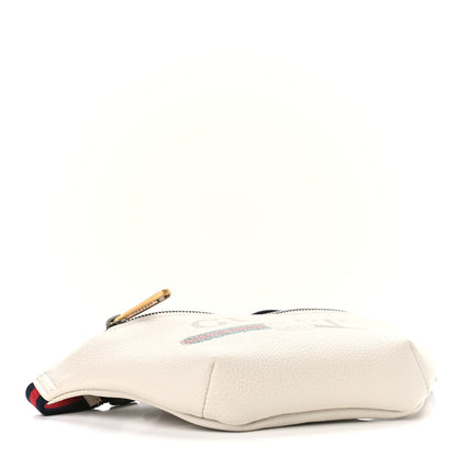 Gucci Grained Calfskin Small Logo Belt Bag White 4 of 9