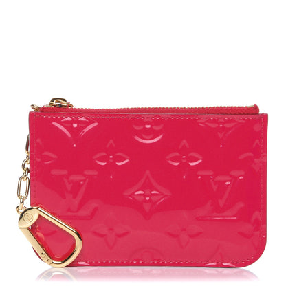 Louis Vuitton Vernis Key Pouch Hot Pink 1 of 7