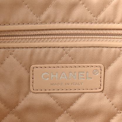 Chanel Shiny Calfskin Quilted Small Chanel 22 White Black 7 of 11