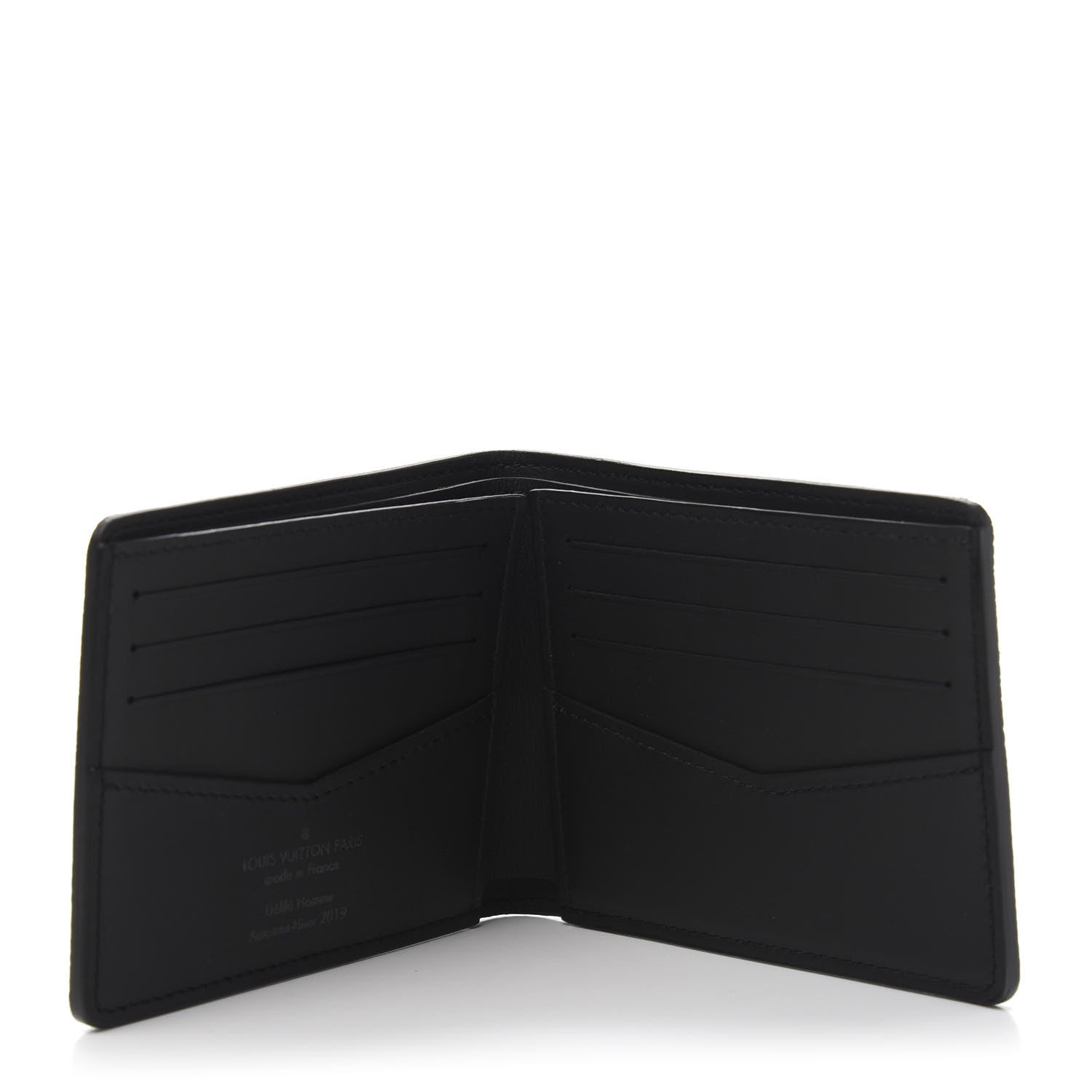 Louis Vuitton Taiga Rainbow Slender Wallet Black 5 of 9