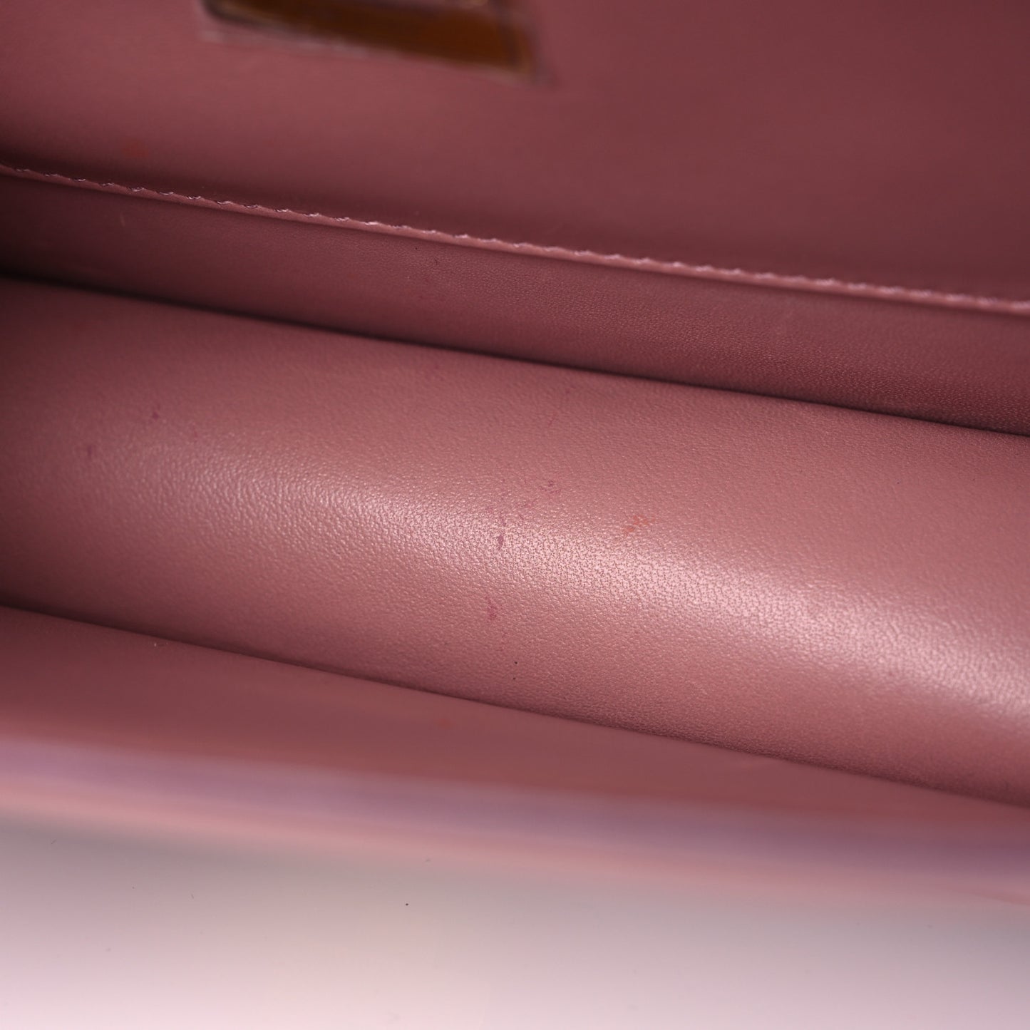 Smooth Calfskin Small DG Amore Envelope Bag Pink
