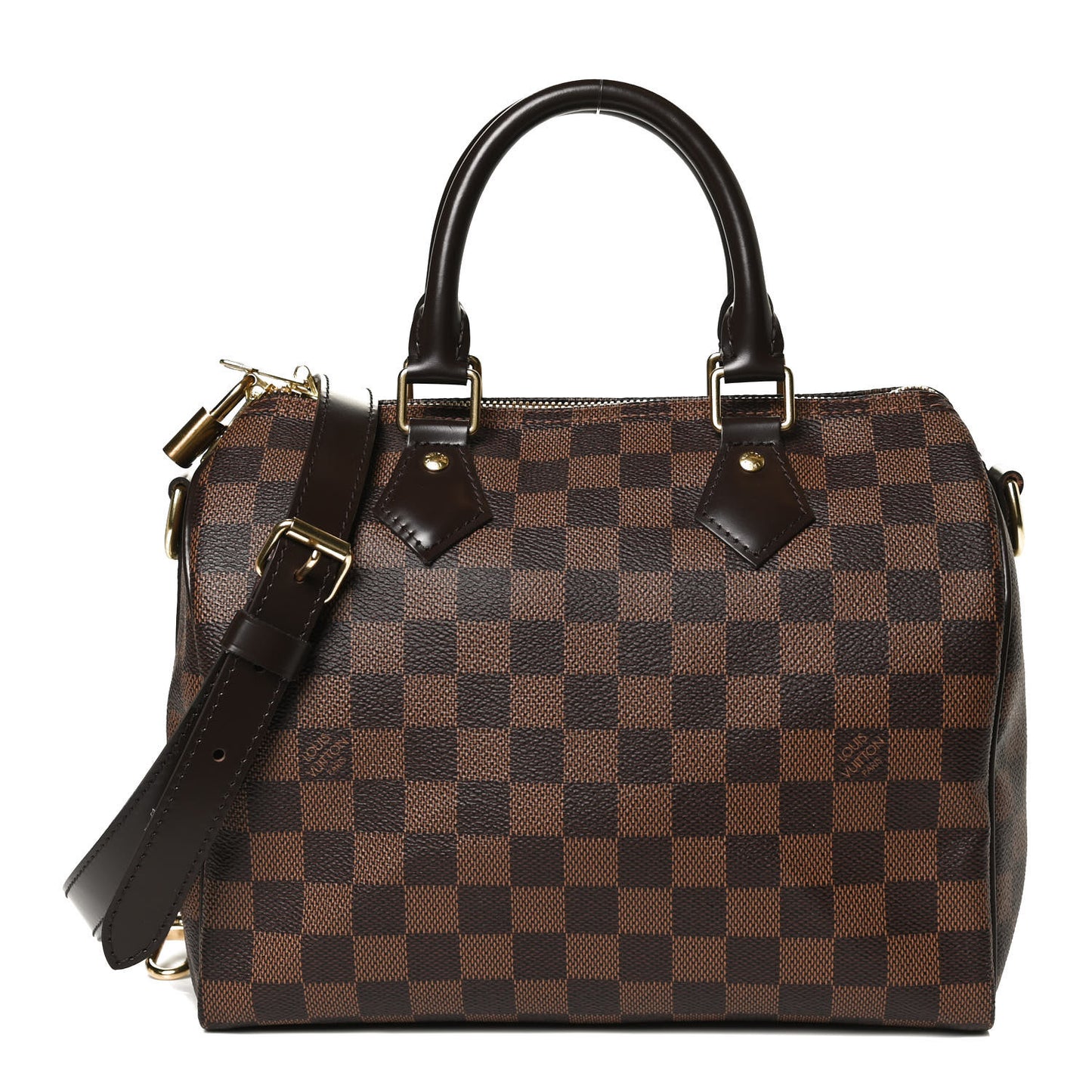 Damier Ebene Speedy Bandouliere 25