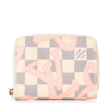 Louis Vuitton Damier Azur Tahitienne Zippy Coin Purse 1 of 8