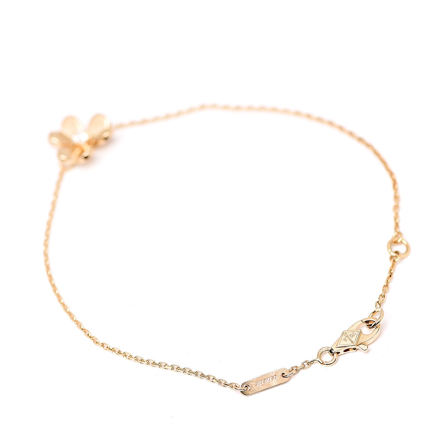 18K Yellow Gold Diamond Mini Frivole Bracelet
