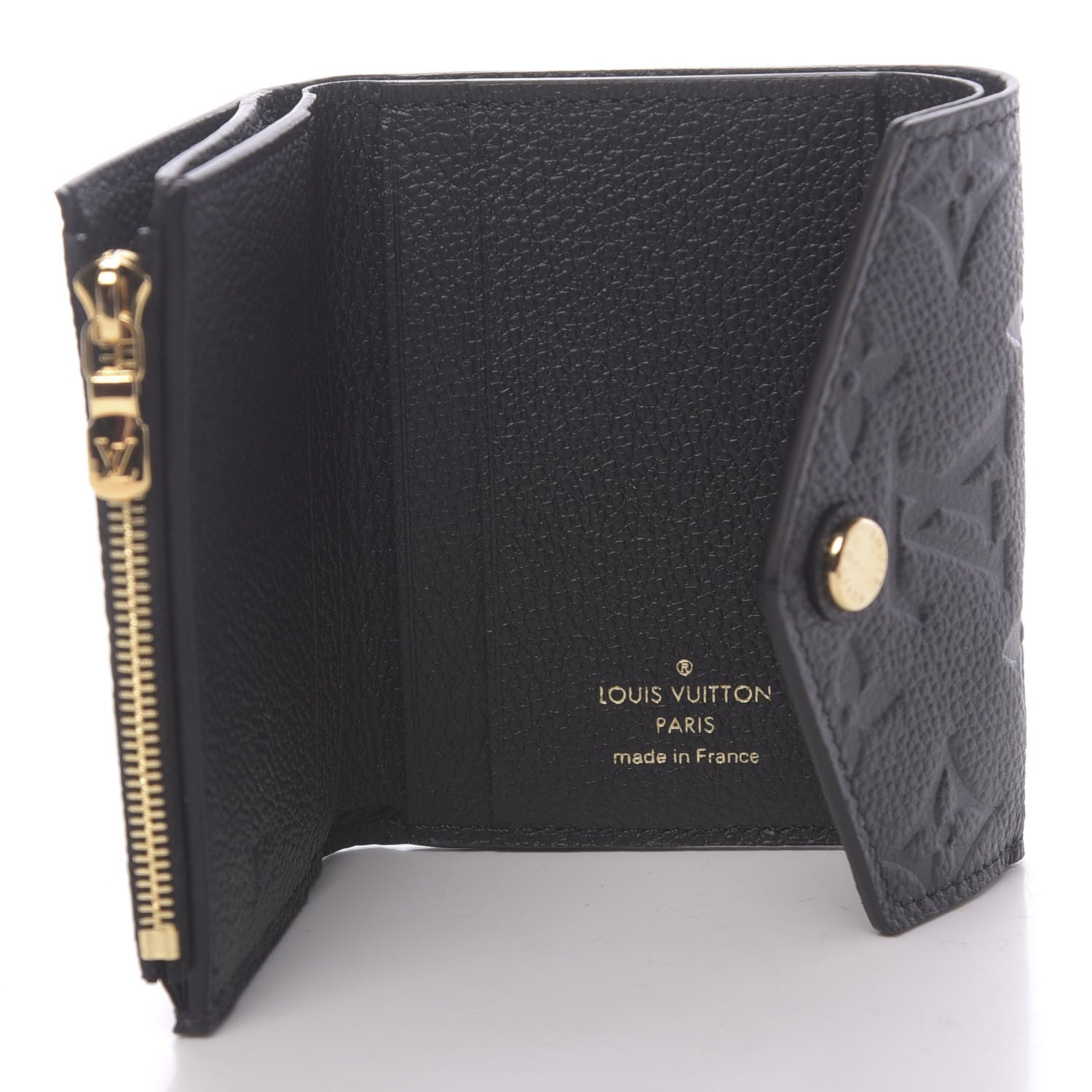 Louis Vuitton Empreinte Zoe Wallet Black 5 of 6
