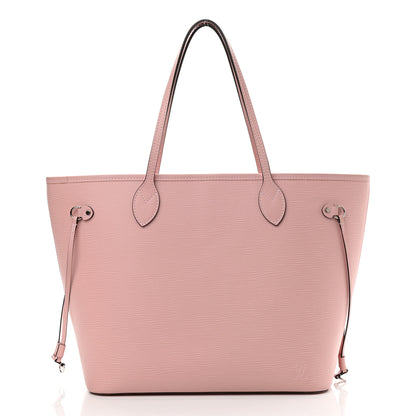 Louis Vuitton Epi Neverfull MM Rose Ballerine 3 of 10
