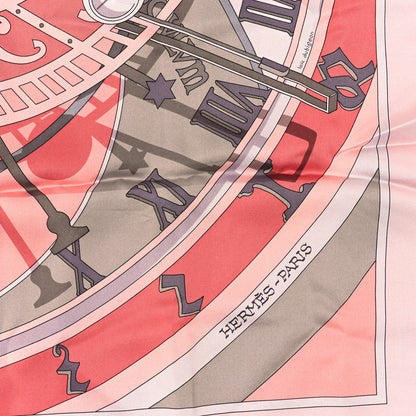 Hermes Silk Mecanique Du Temps Scarf 90 2 of 3