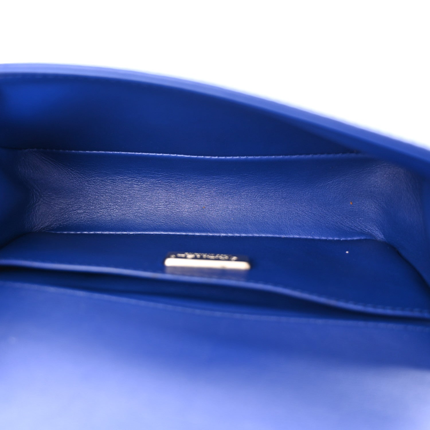 Chanel Snakeskin Small Boy Flap Blue 7 of 11