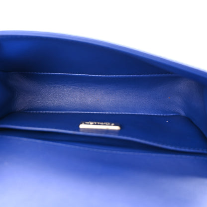 Chanel Snakeskin Small Boy Flap Blue 7 of 11
