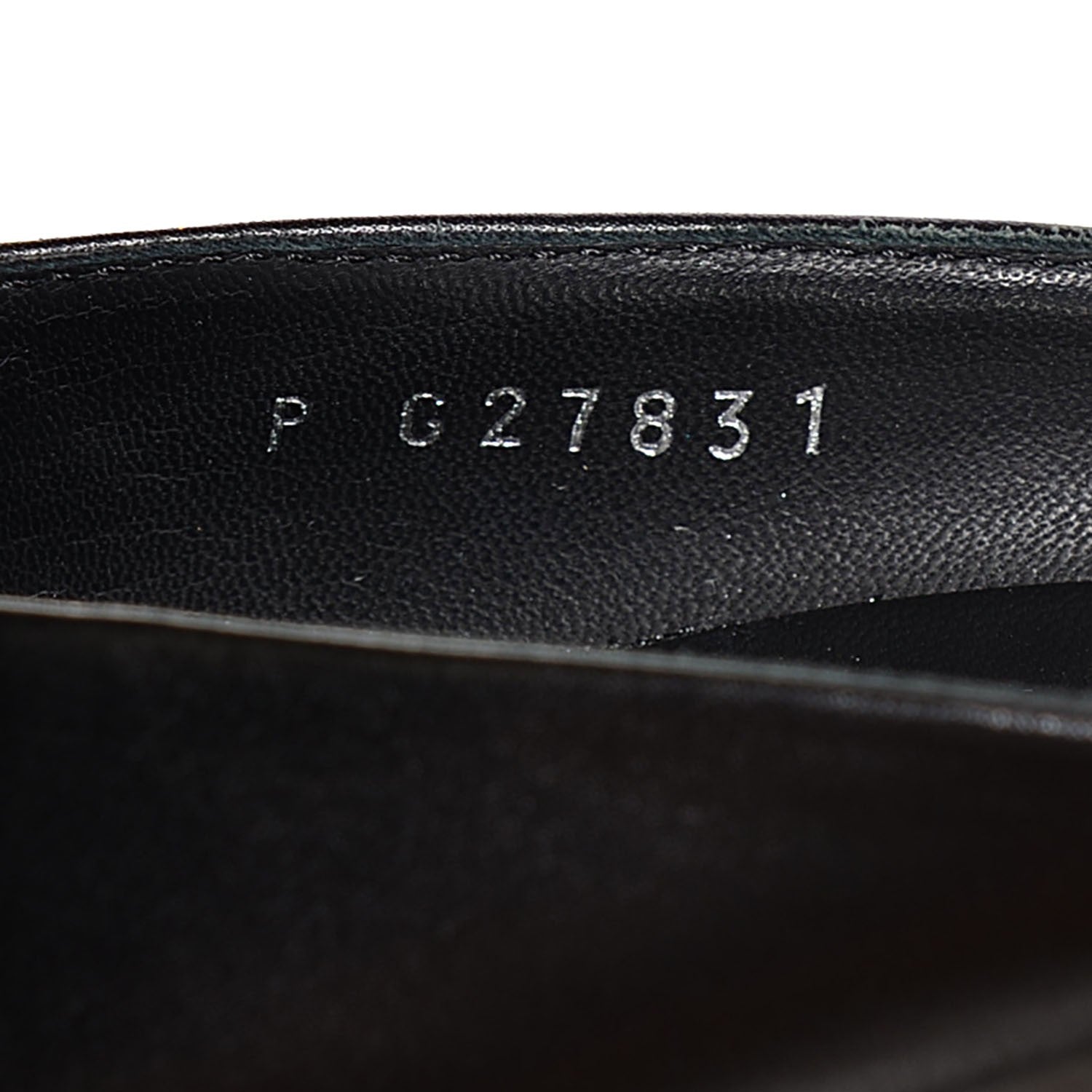 Chanel Calfskin Silver Cap Toe CC Pumps 38 Black 7 of 8