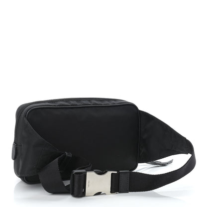 Prada Tessuto Nylon Saffiano Belt Bag Black 3 of 9